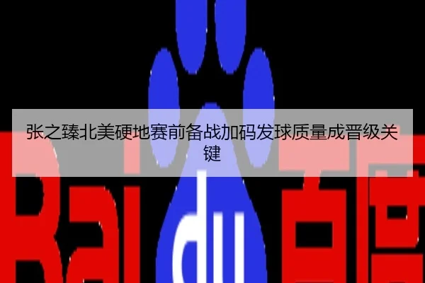 张之臻北美硬地赛前备战加码发球质量成晋级关键